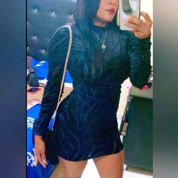 Sexy bodycon dress sz Medium - Picture 6 of 9